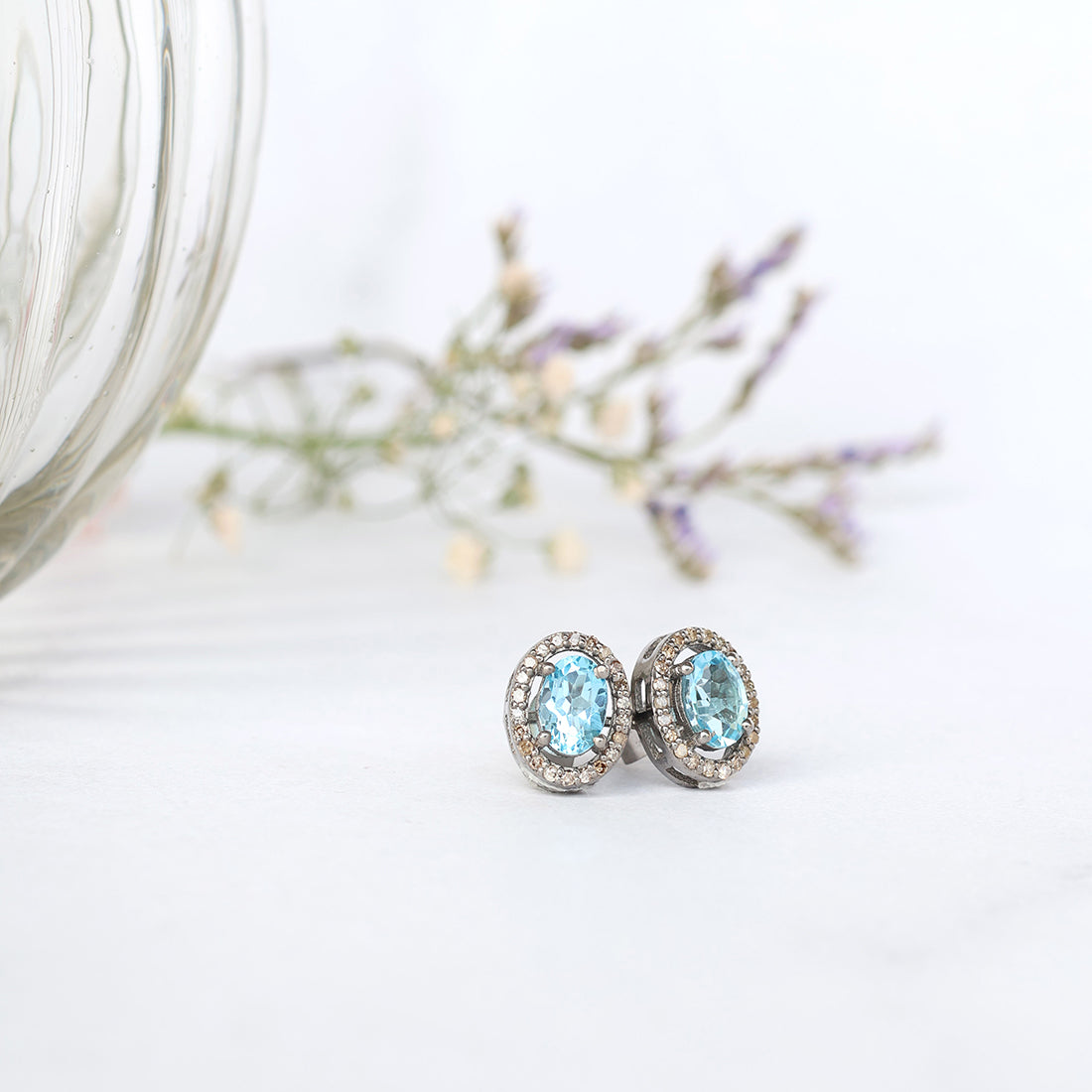 Topaz Studs