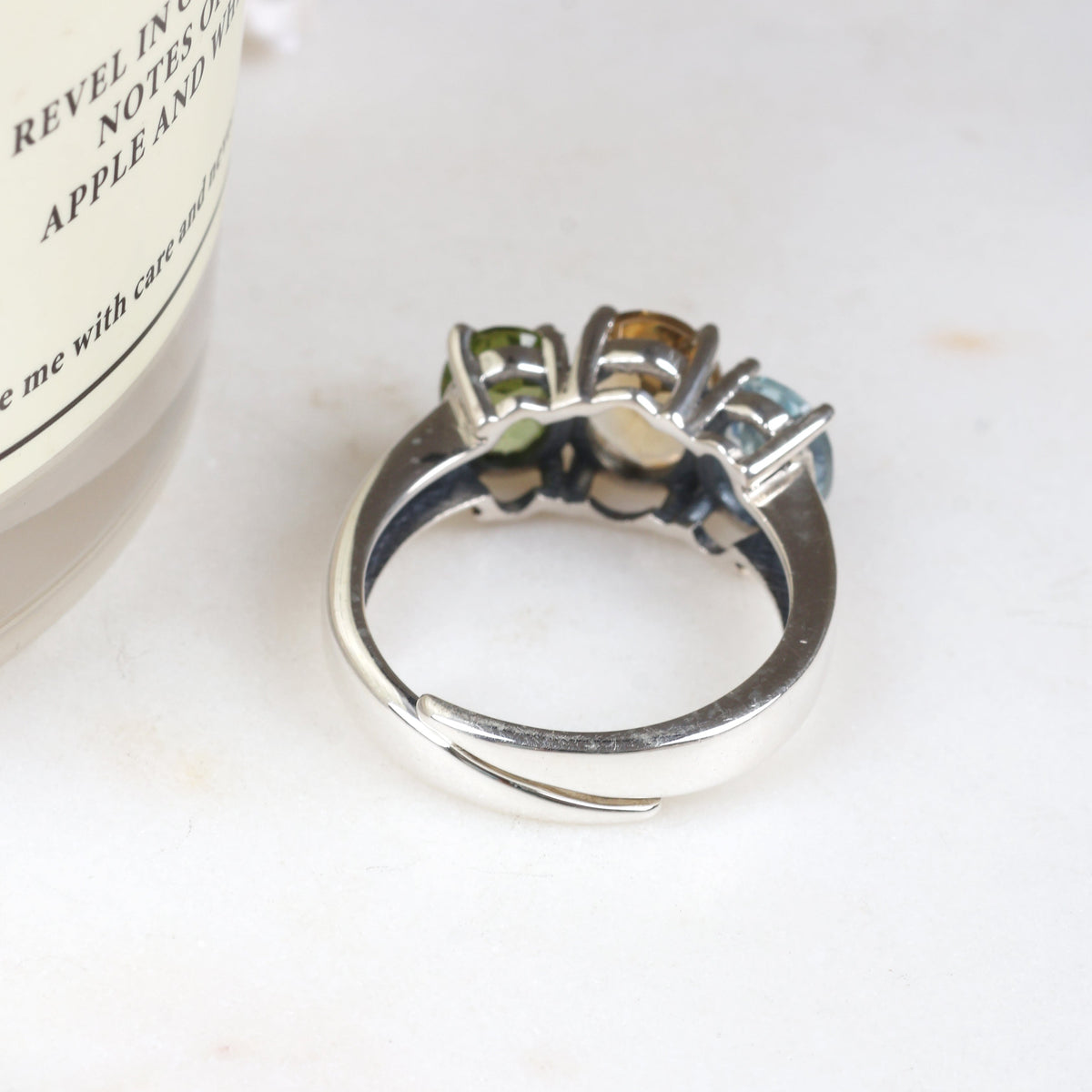 Aarya Tri-Glow Ring