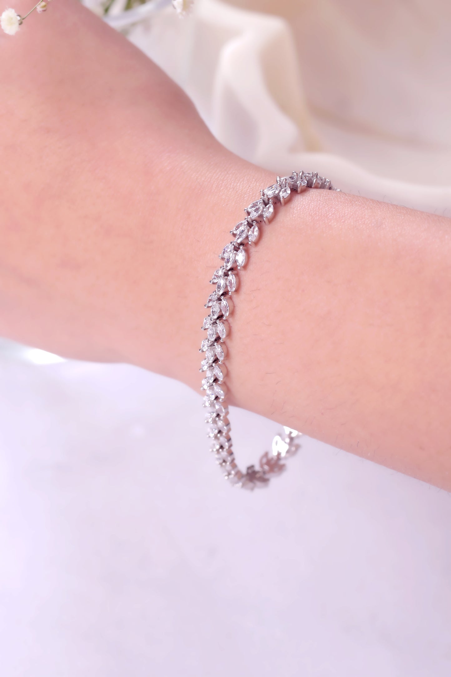 Elin Silver Bracelet
