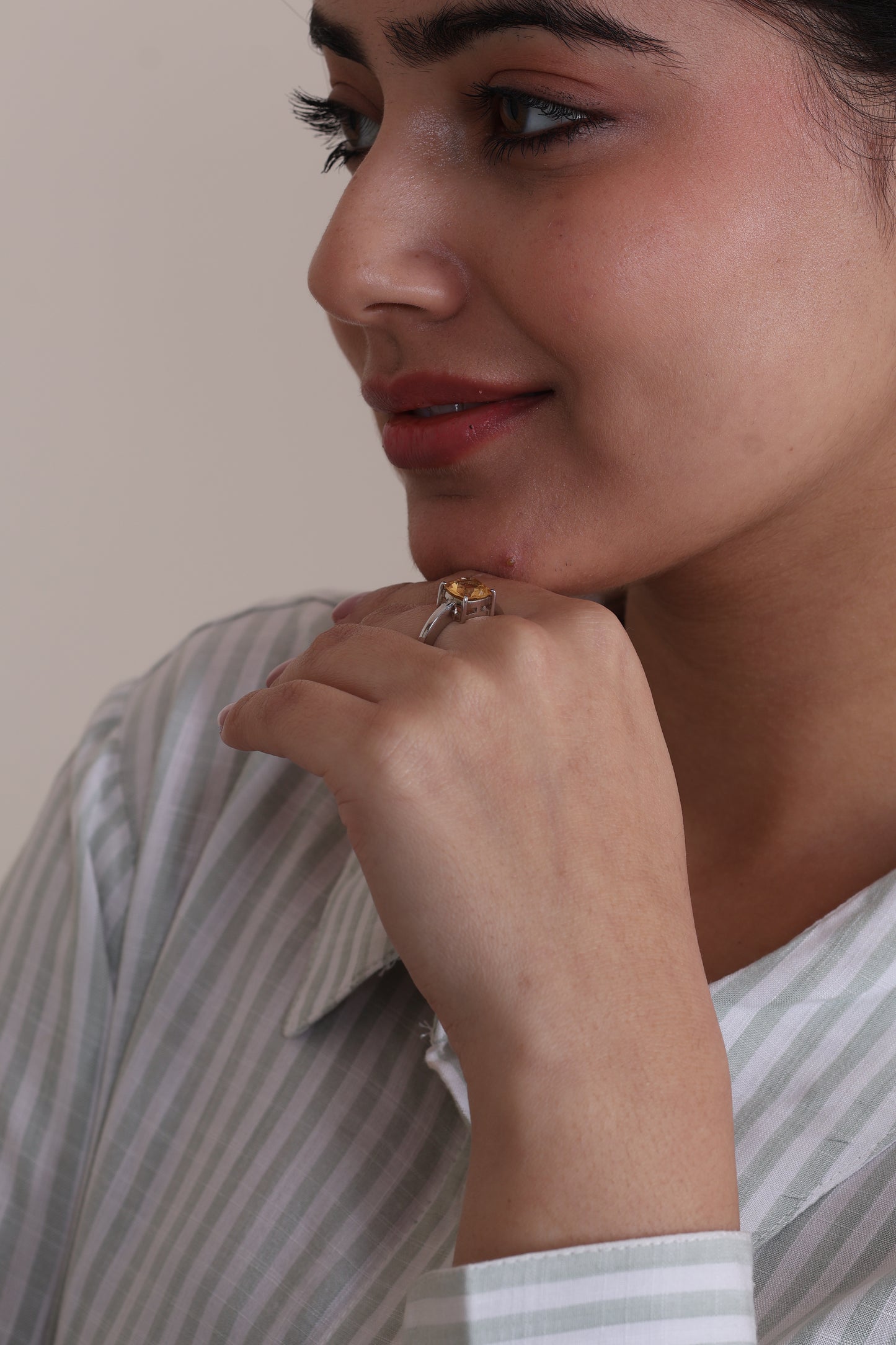 Liora Citrine Ring