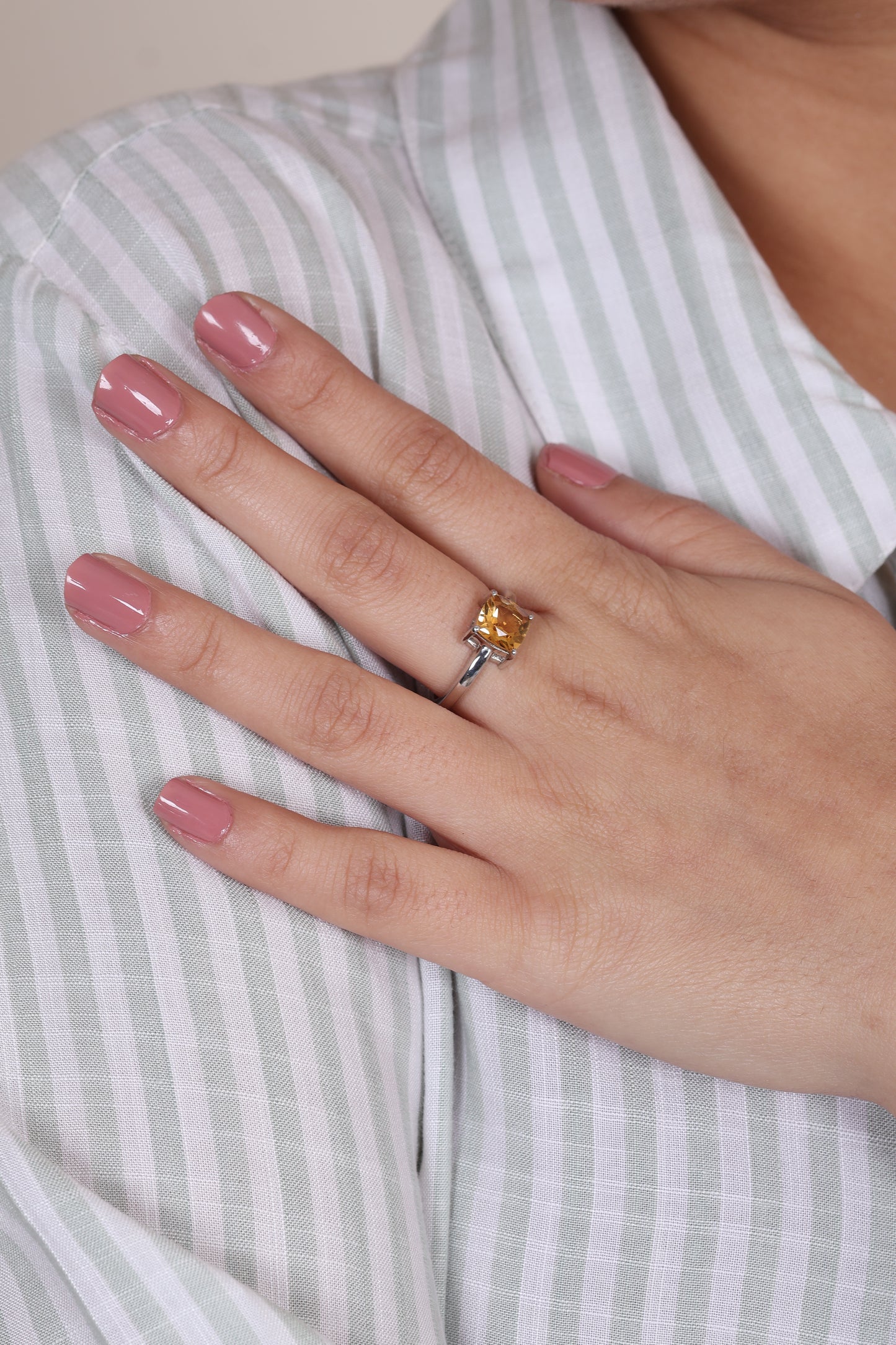 Liora Citrine Ring