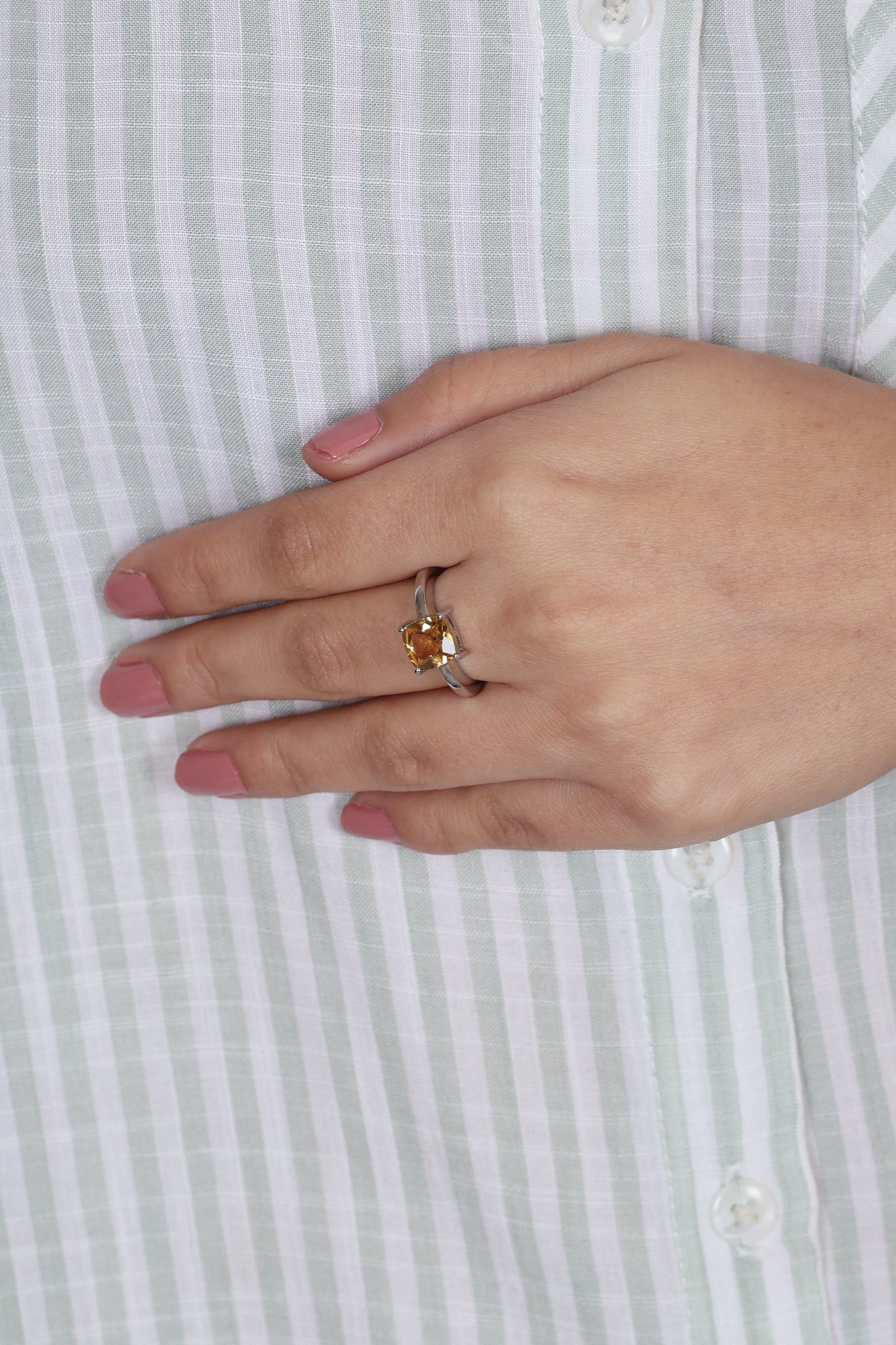 Liora Citrine Ring