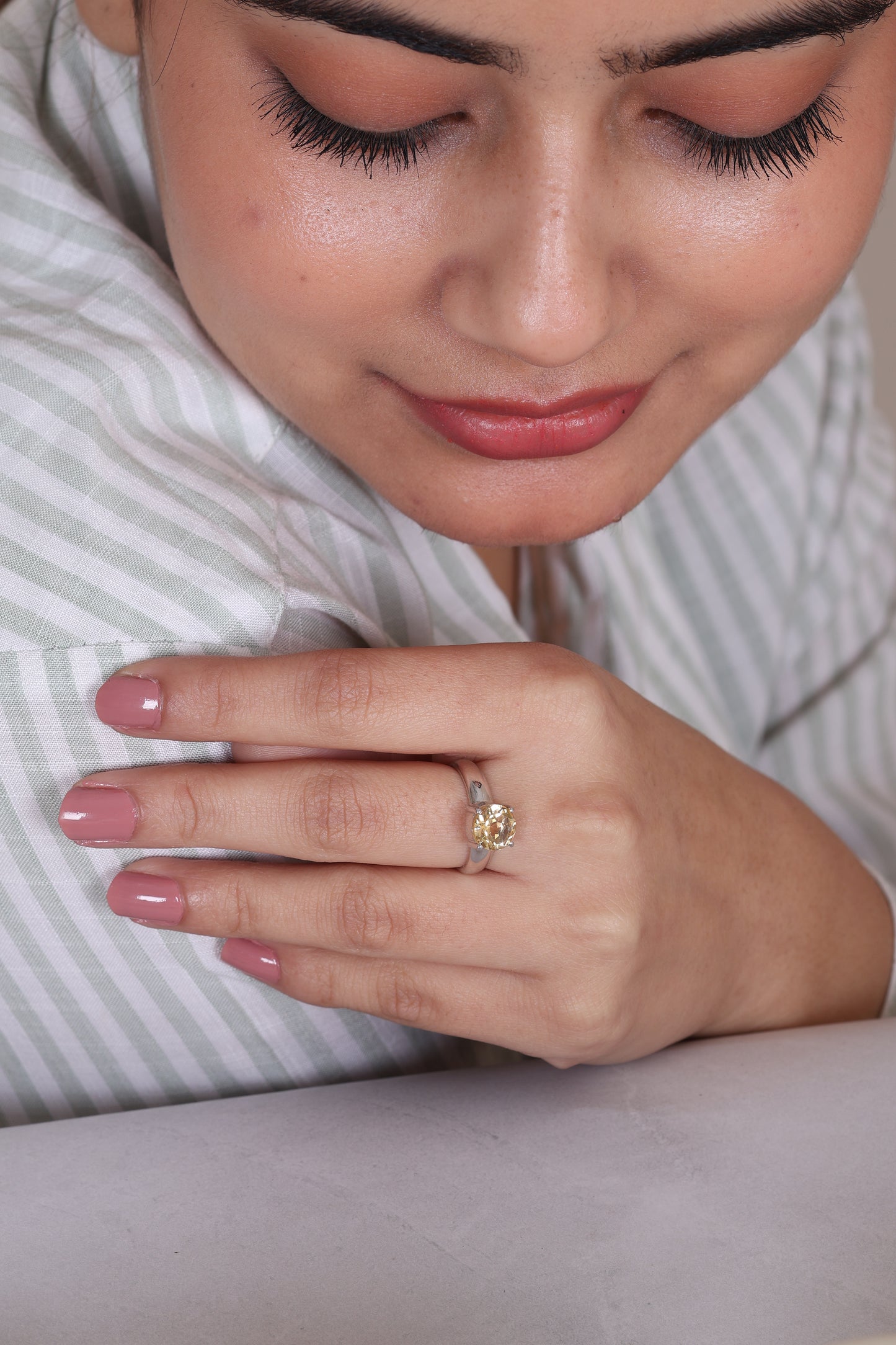 Esme Citrine Ring