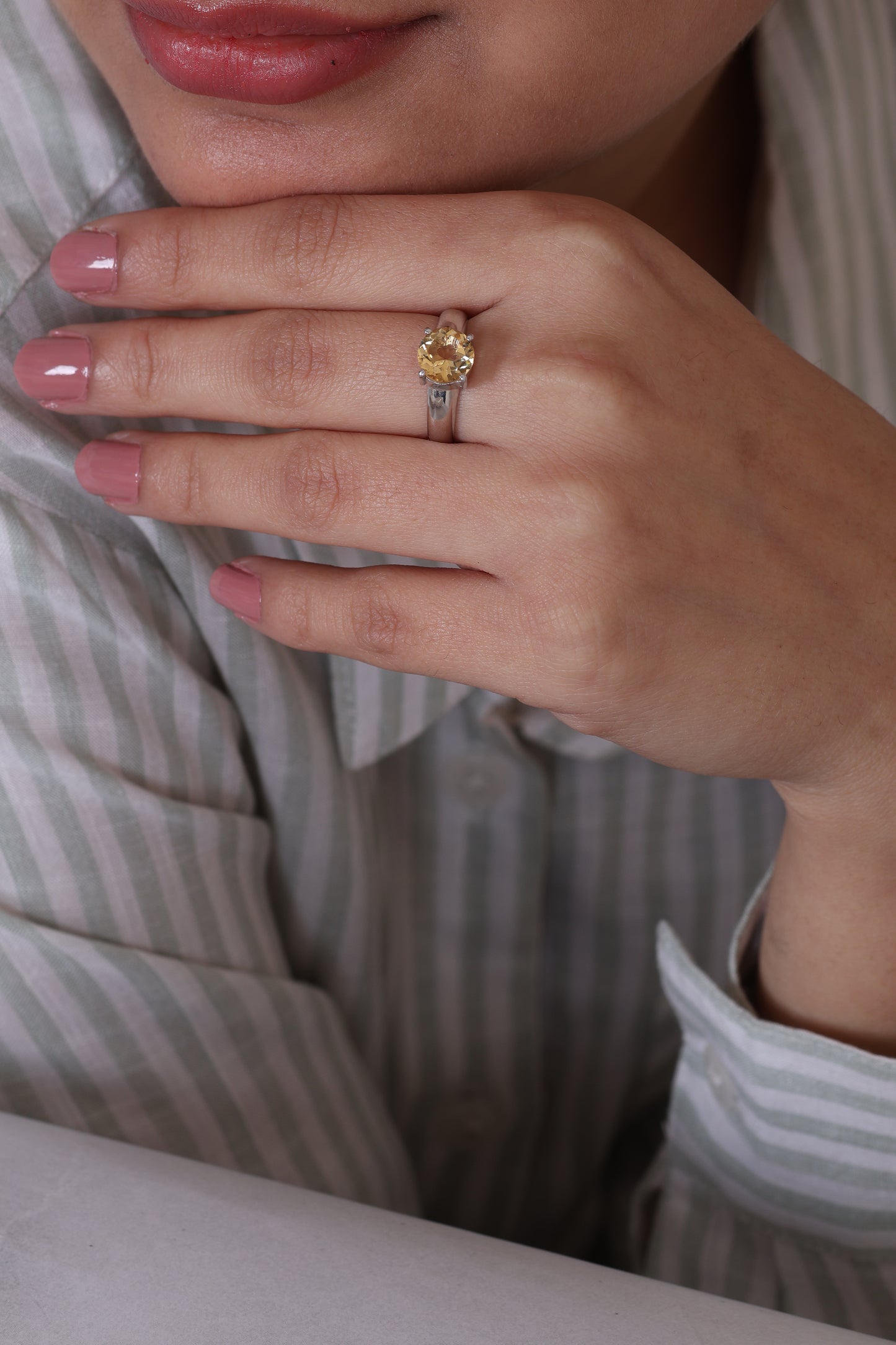 Esme Citrine Ring