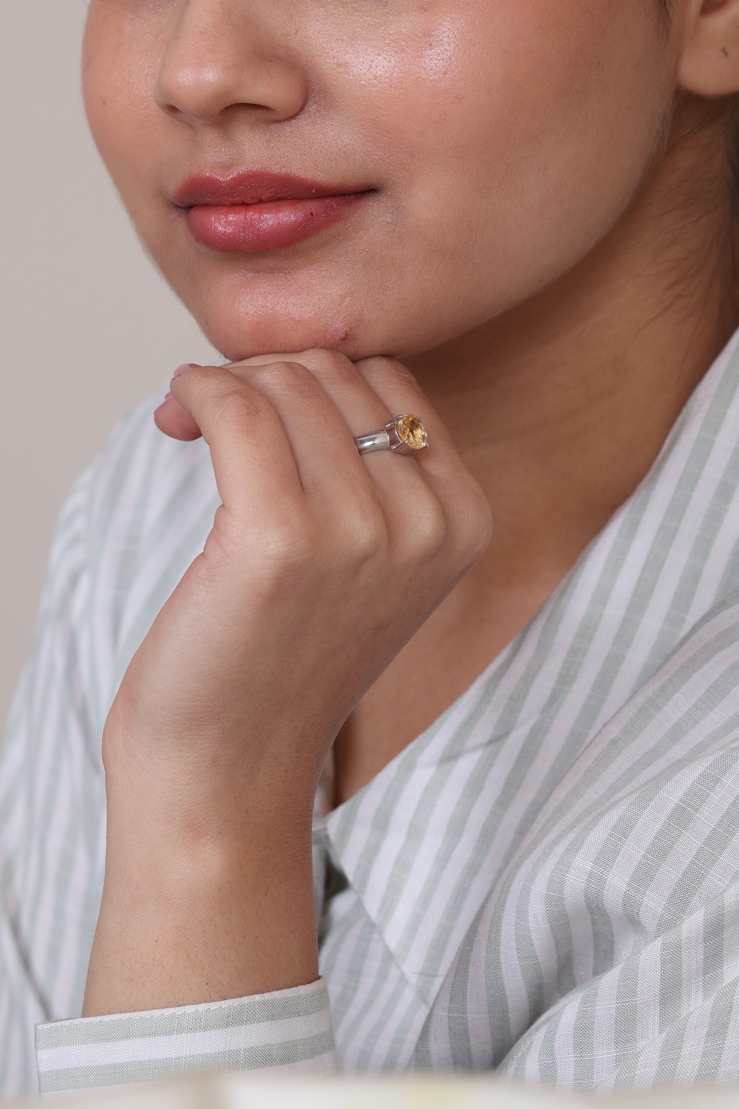 Esme Citrine Ring