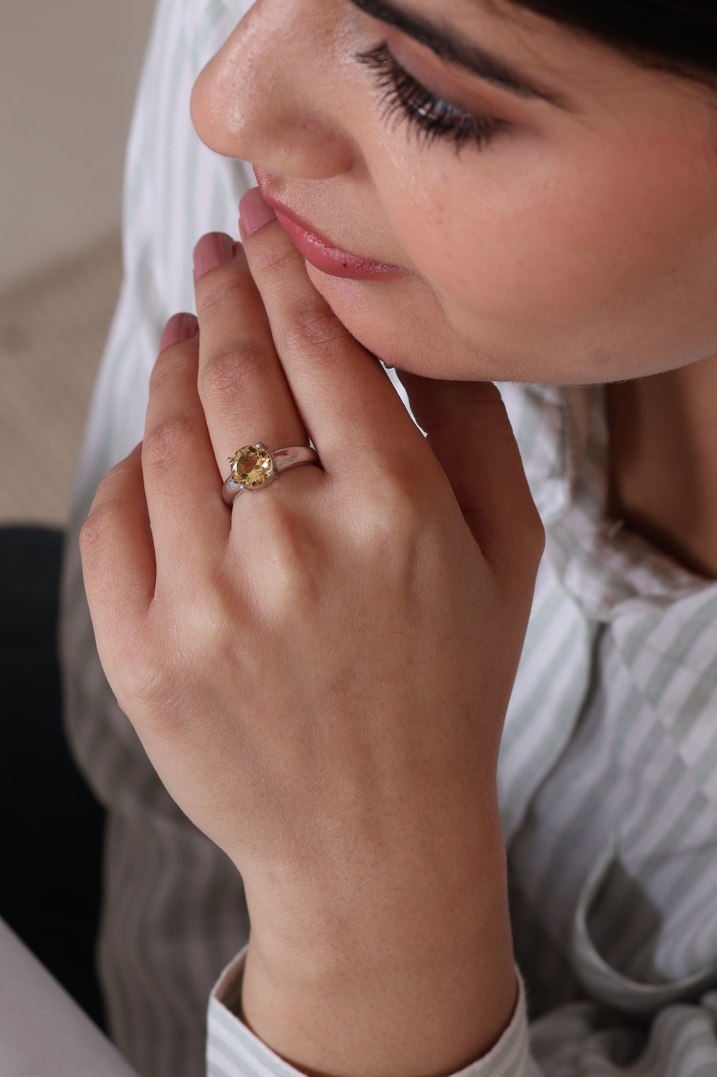 Esme Citrine Ring