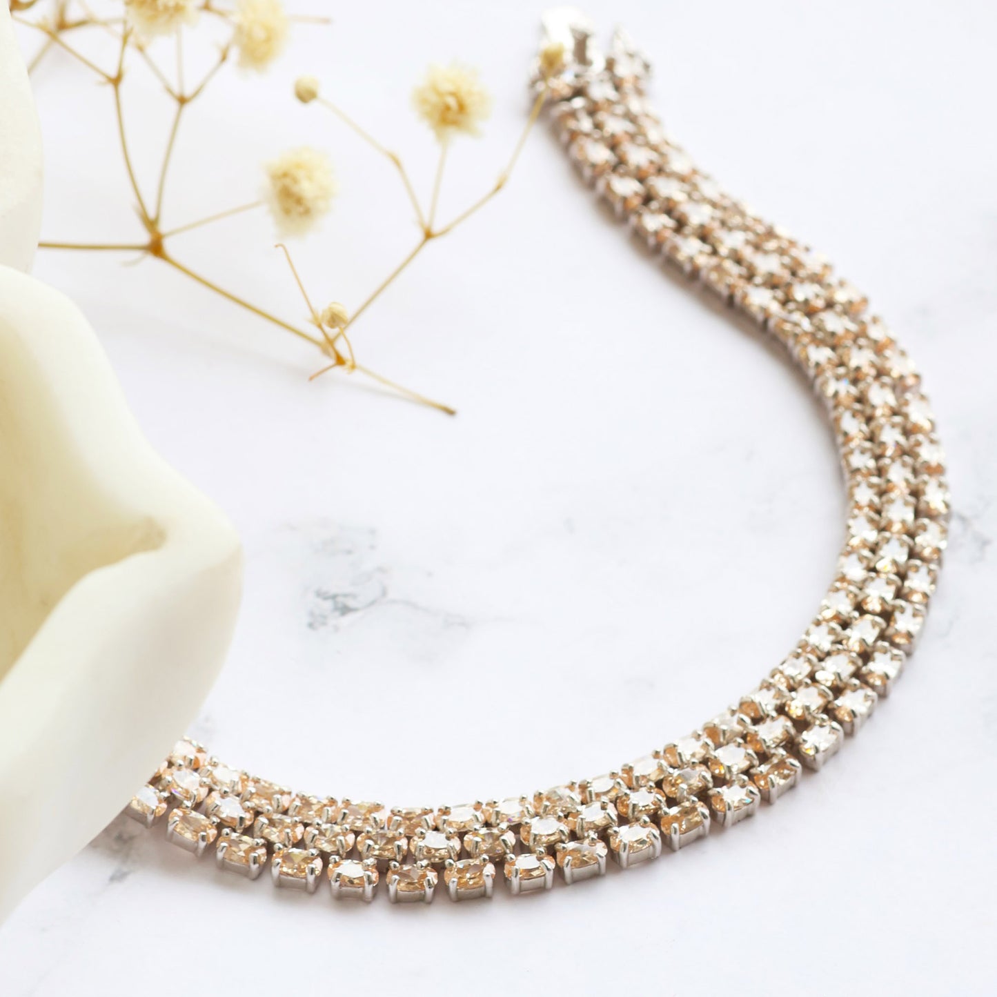 Celeste Morganite Bracelet