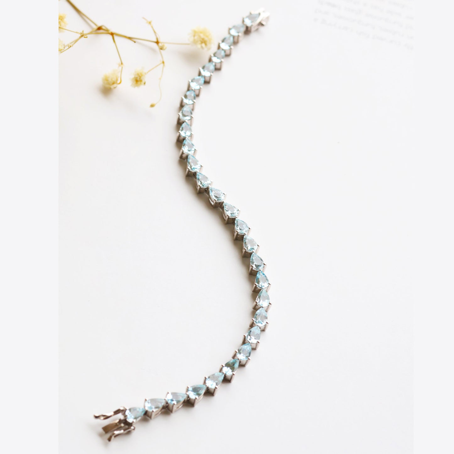 Natural Aquamarine Bracelet