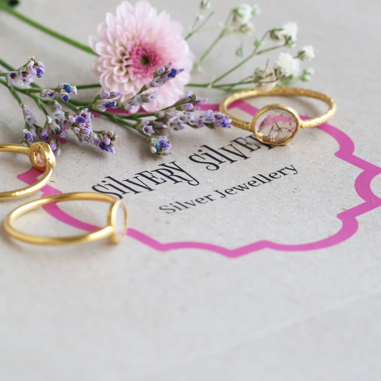 Veda Gold Plated Diamond Ring