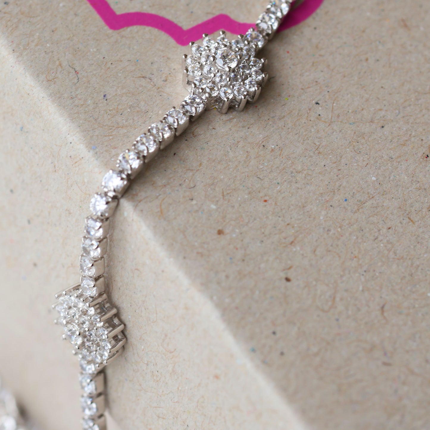 Rosa Silver Bracelet
