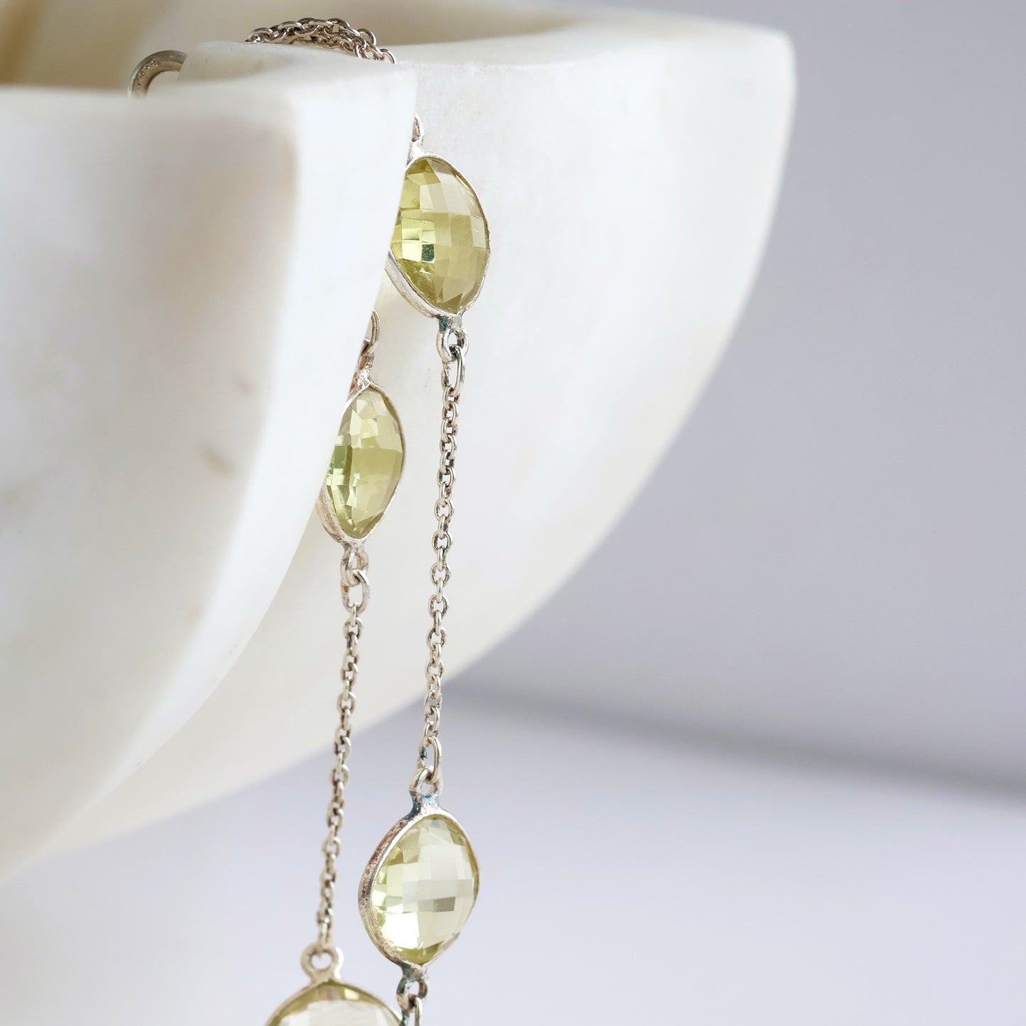 Rhea Citrine Necklace