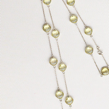 Rhea Citrine Necklace