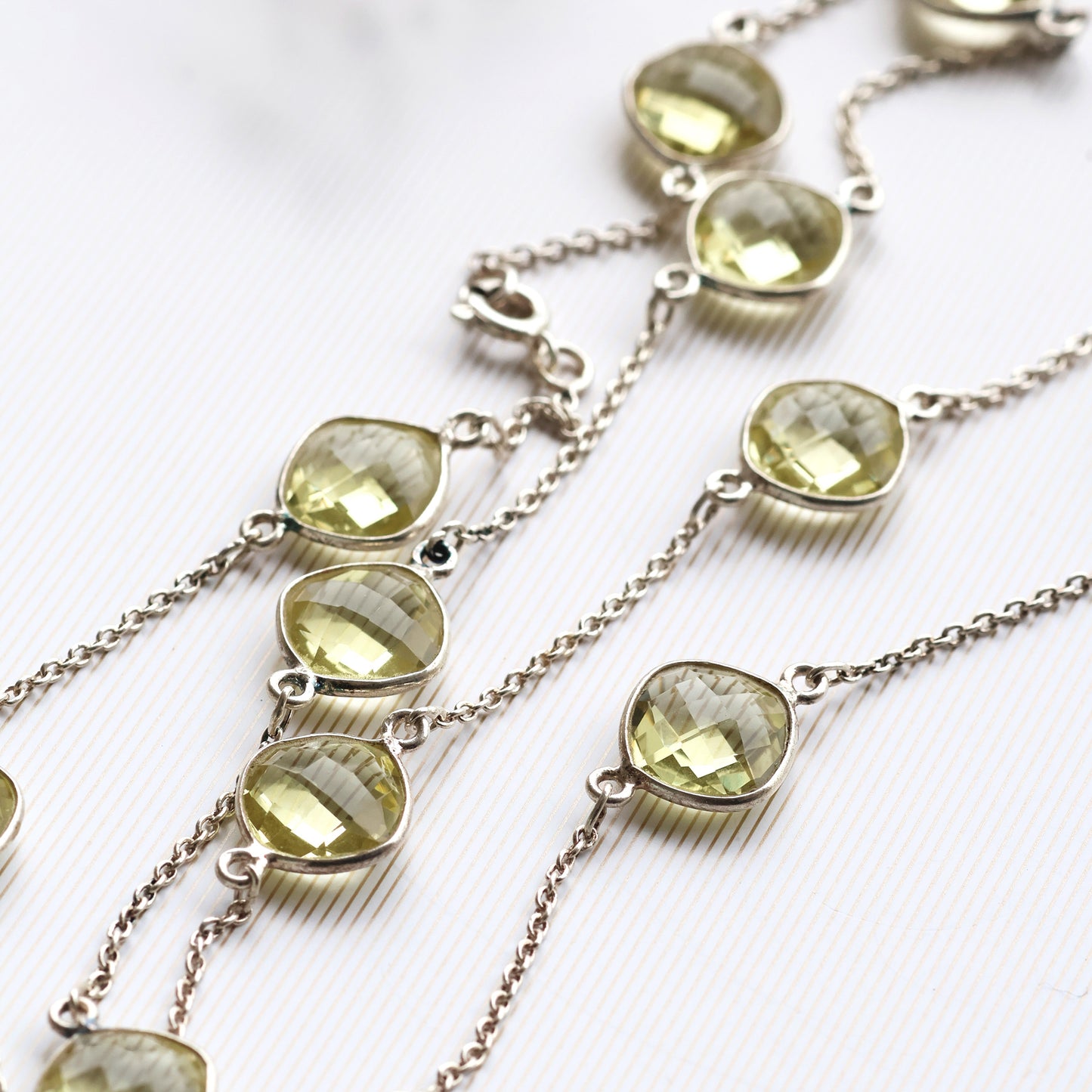 Rhea Citrine Necklace