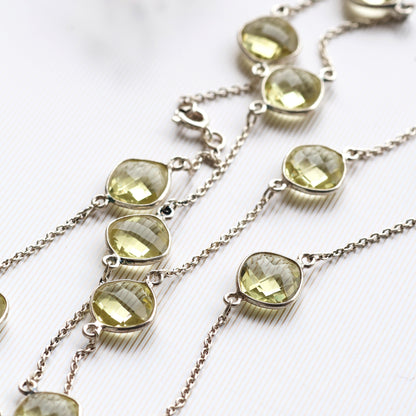 Rhea Citrine Necklace
