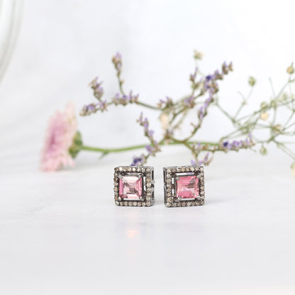 Tourmaline Studs