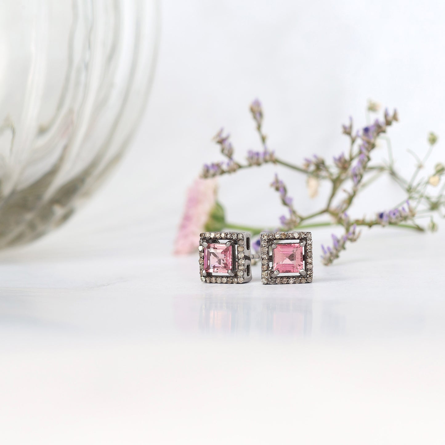 Tourmaline Studs
