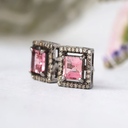 Tourmaline Studs
