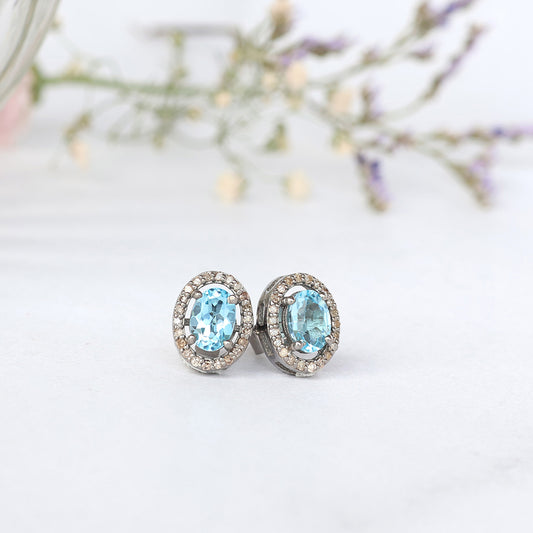 Topaz Studs