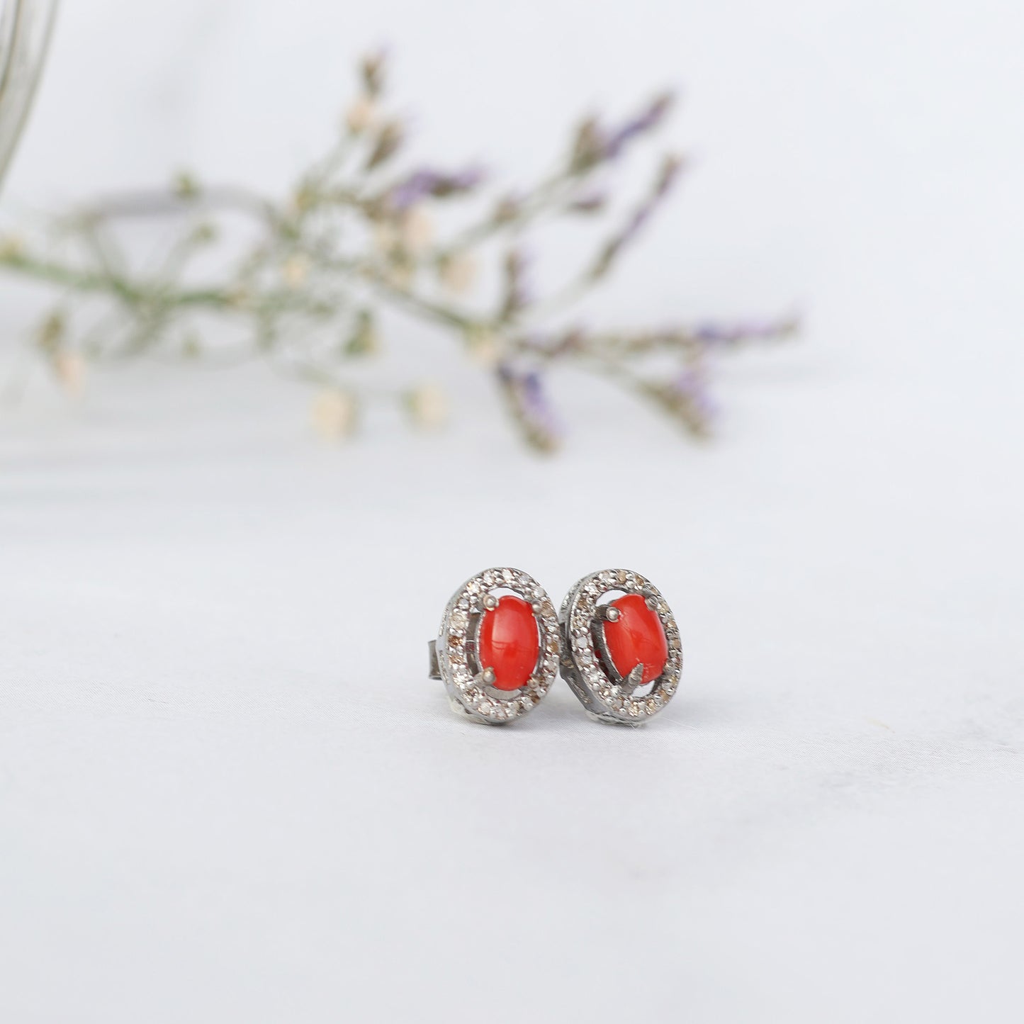 Coral Studs