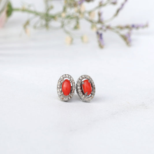 Coral Studs