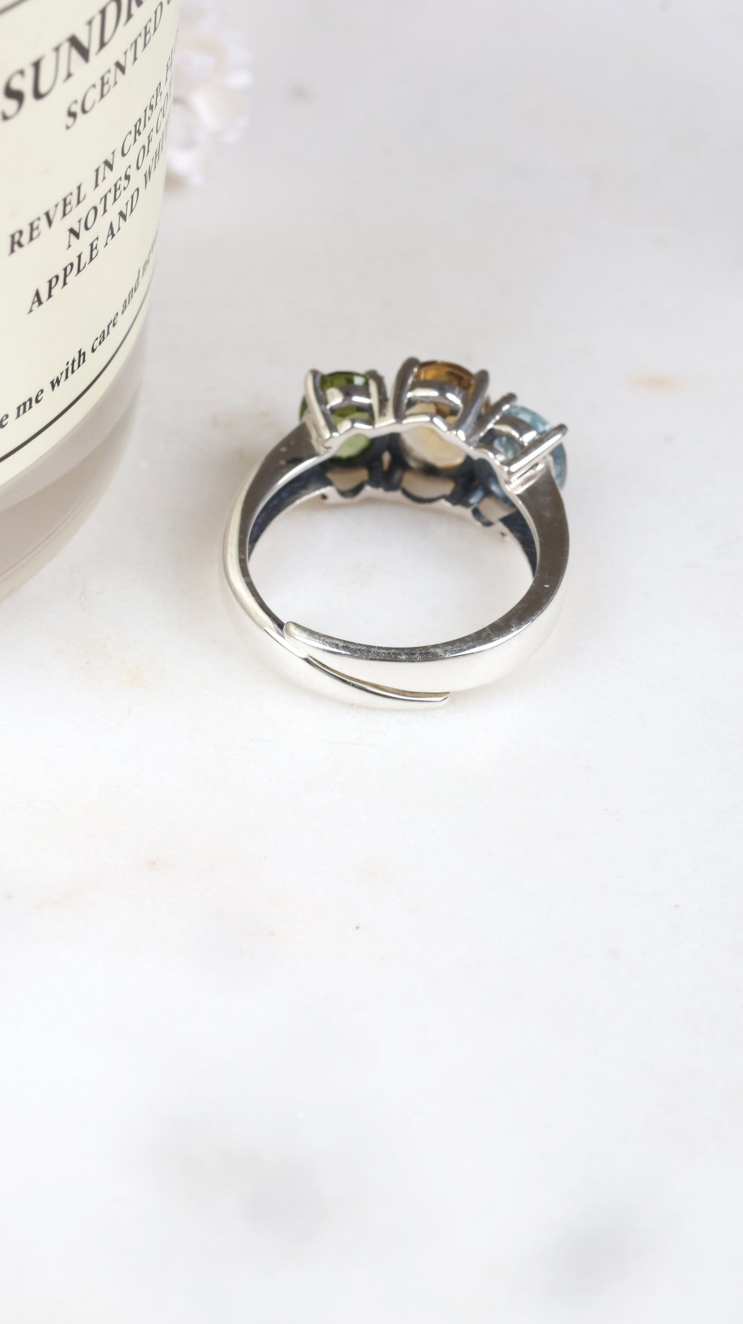Aarya Tri-Glow Ring