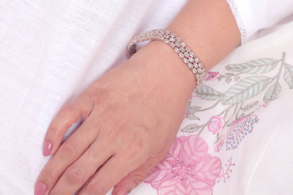 Celeste Morganite Bracelet