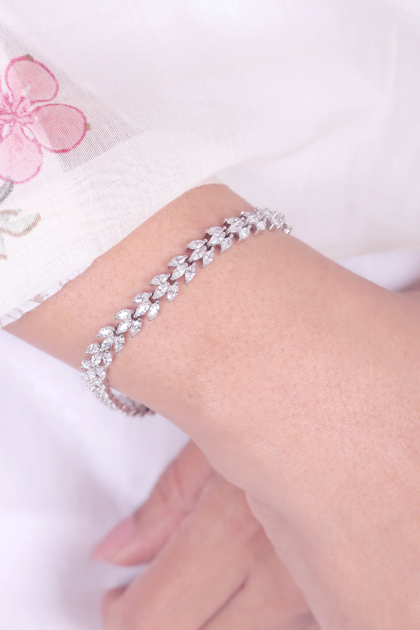 Elin Silver Bracelet