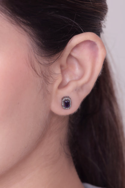 Amethyst  Studs
