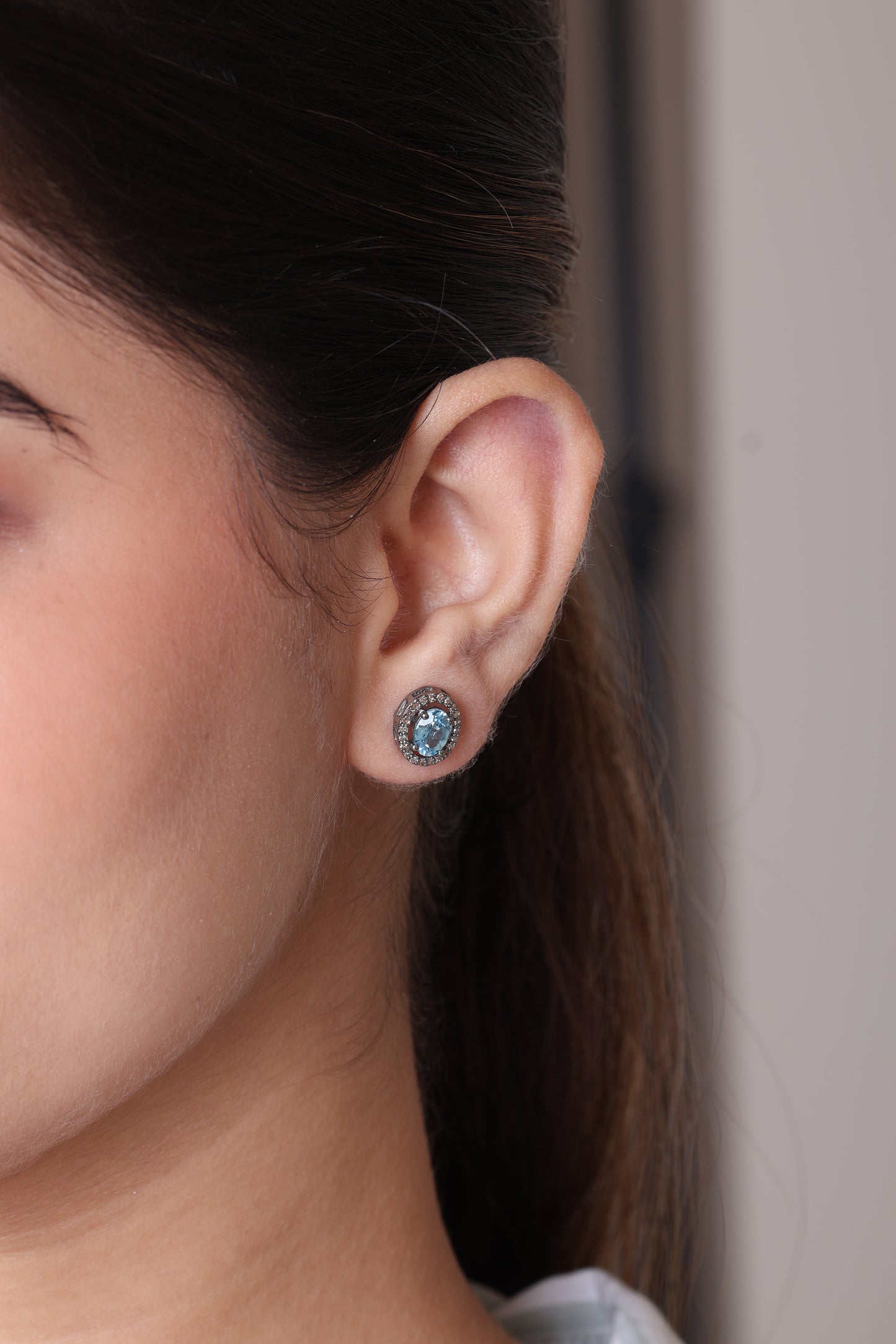 Topaz Studs