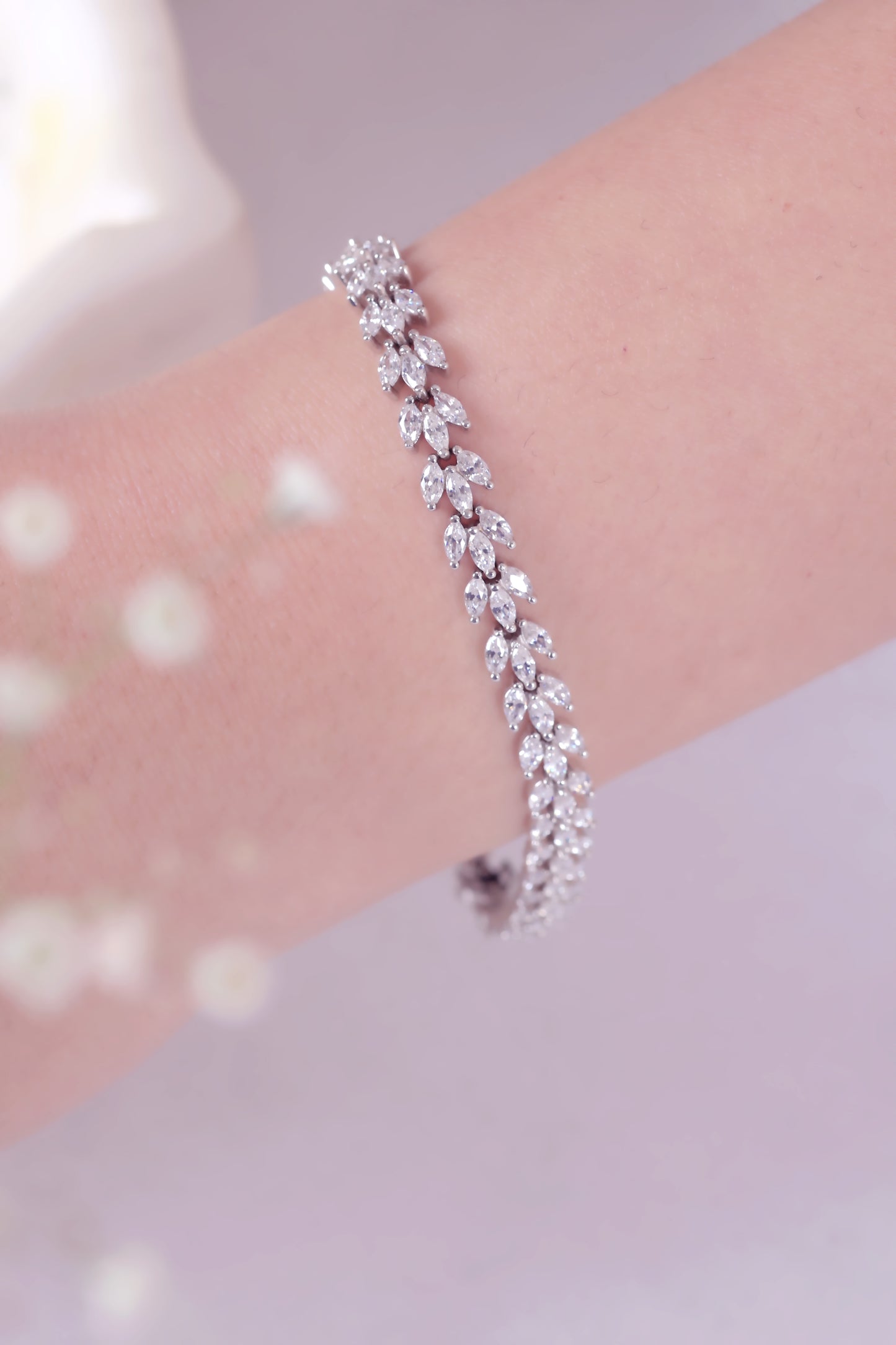 Elin Silver Bracelet