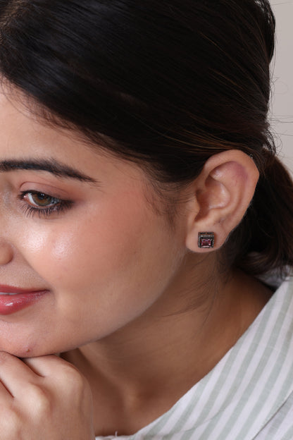 Tourmaline Studs