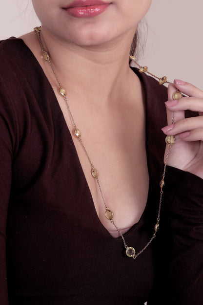 Nysa Citrine Necklace