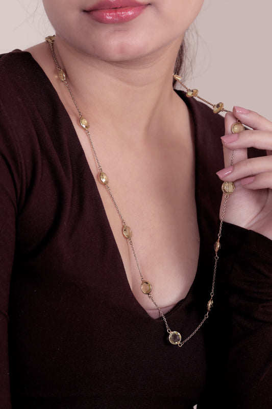 Nysa Citrine Necklace