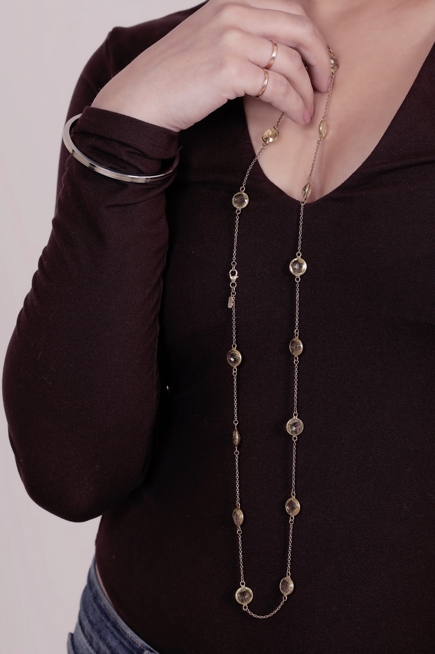 Nysa Citrine Necklace