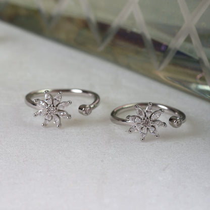 Lila Toe Ring