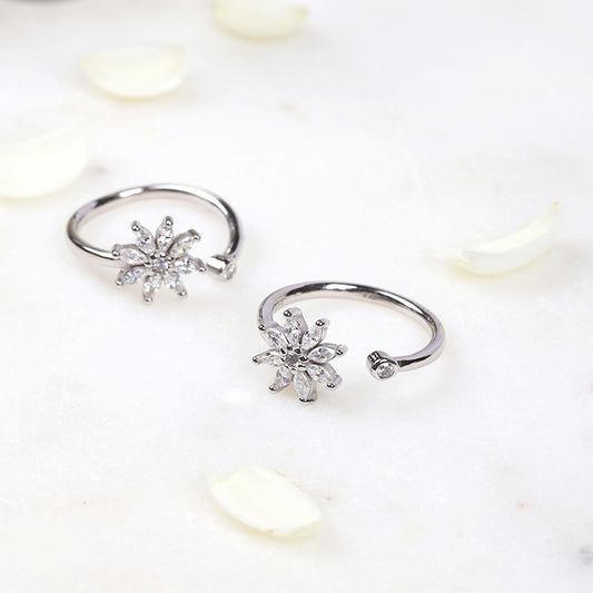 Lila Toe Ring
