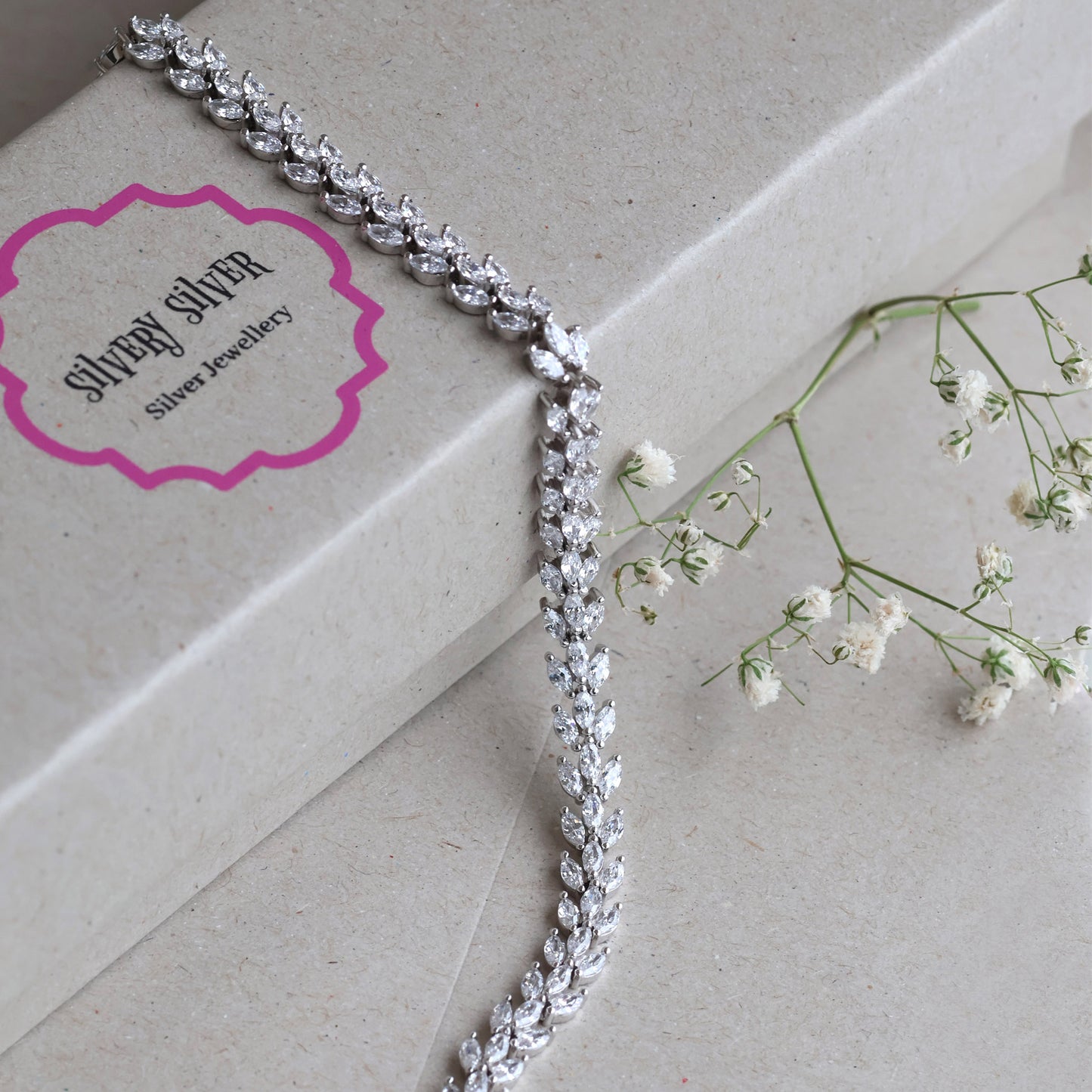 Elin Silver Bracelet