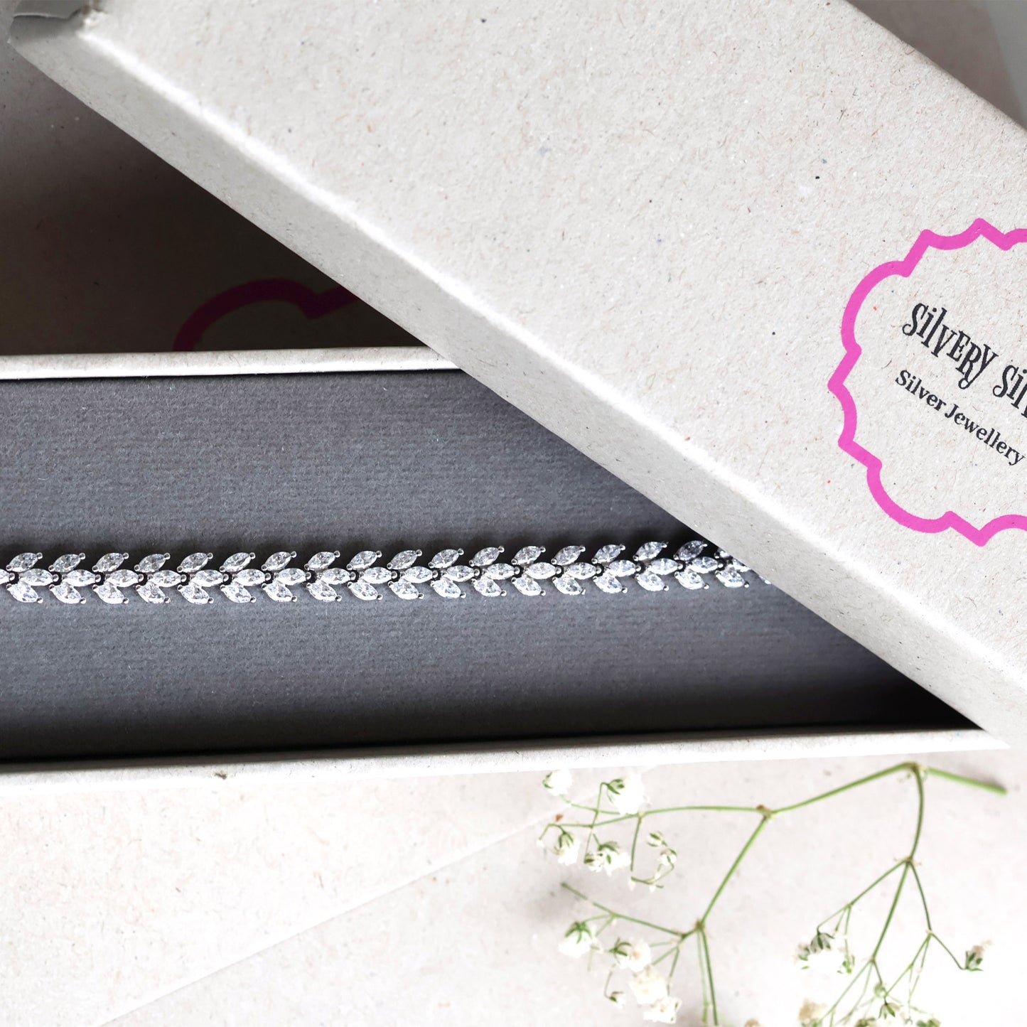 Elin Silver Bracelet