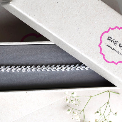 Elin Silver Bracelet