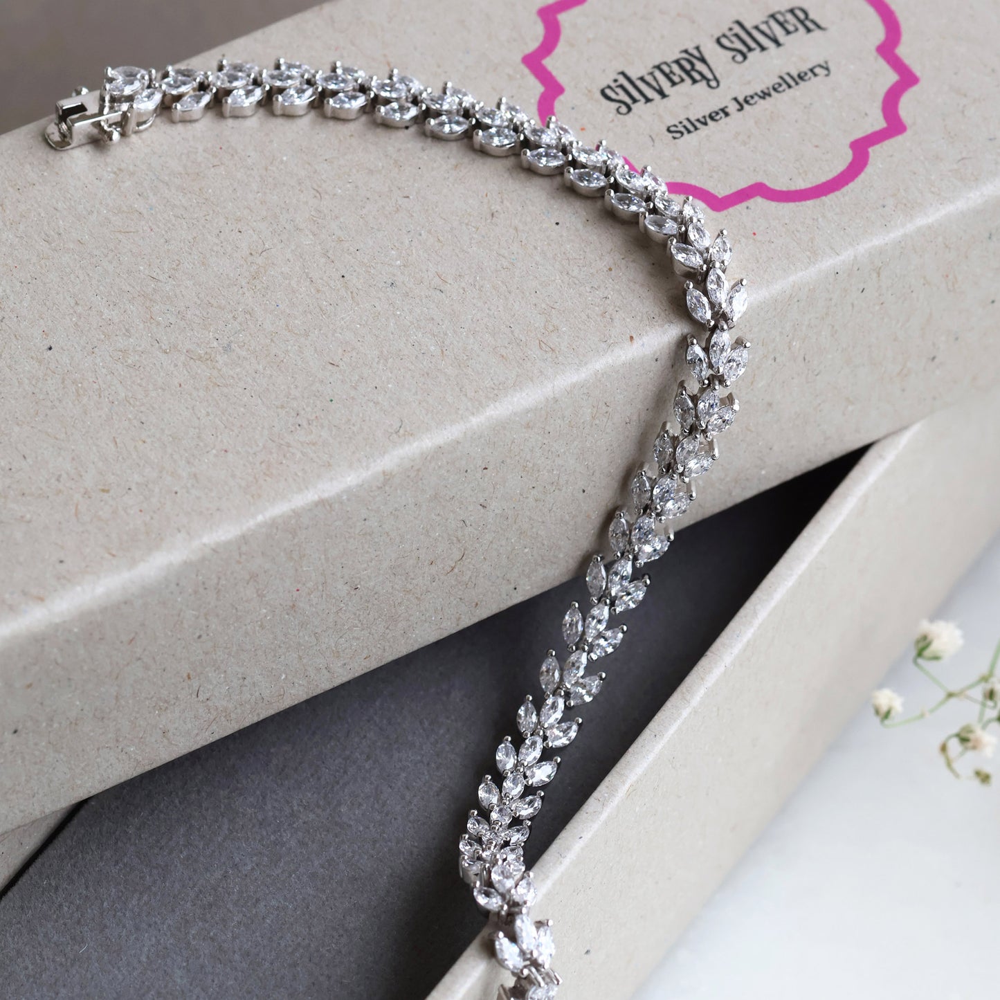 Elin Silver Bracelet