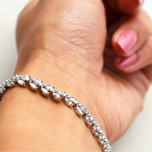 Elin Silver Bracelet