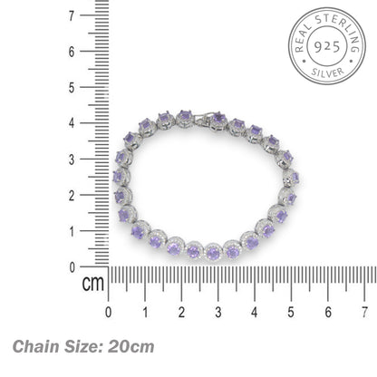 Natural Amethyst Bracelet