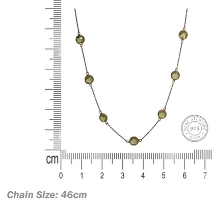 Rhea Citrine Necklace