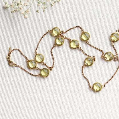 Nysa Citrine Necklace