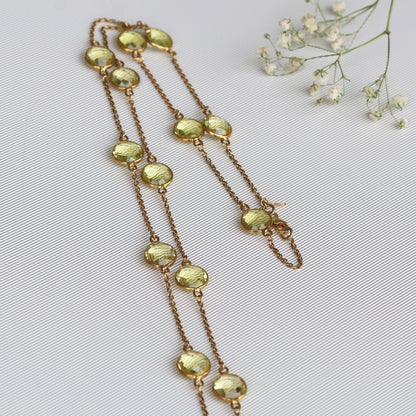 Nysa Citrine Necklace