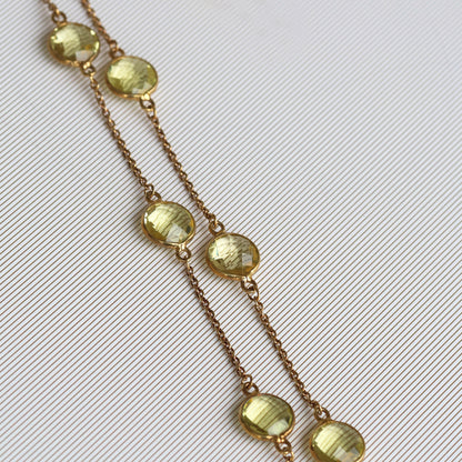 Nysa Citrine Necklace