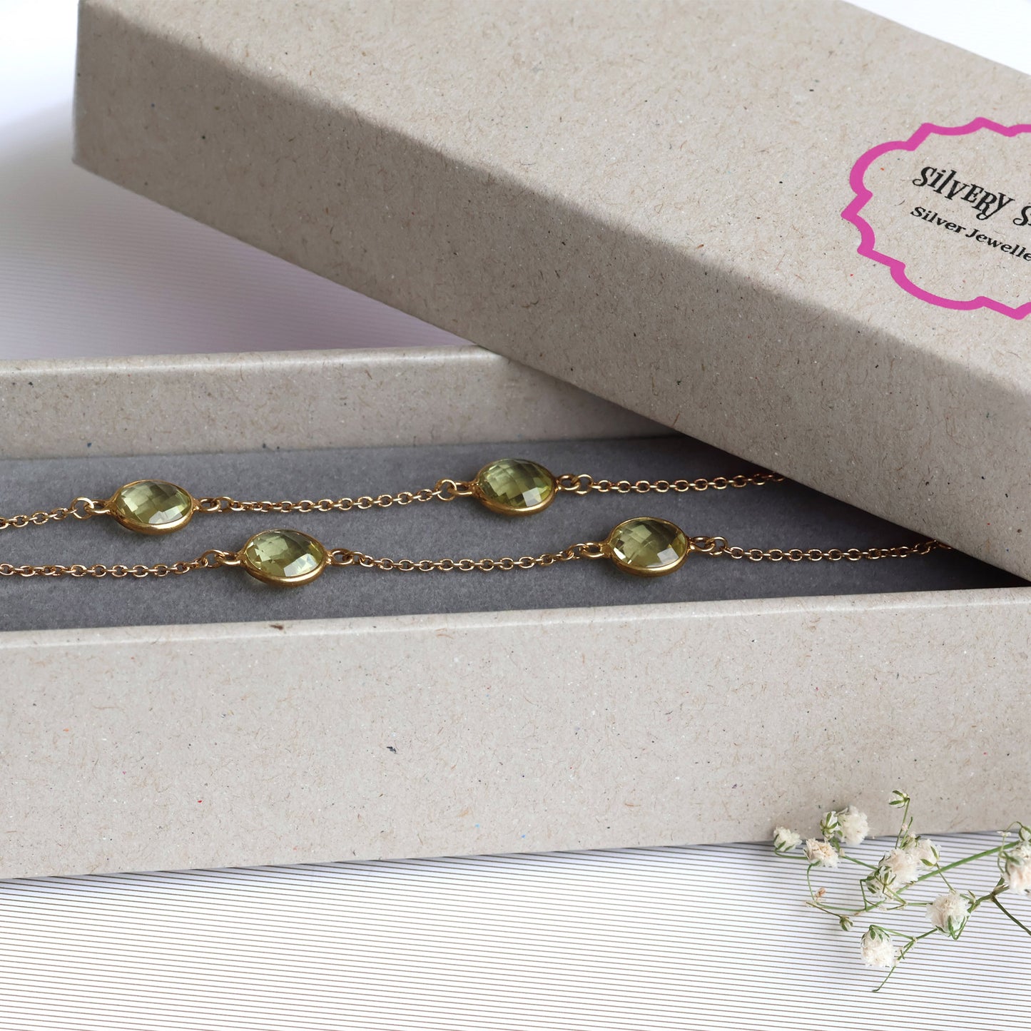 Nysa Citrine Necklace