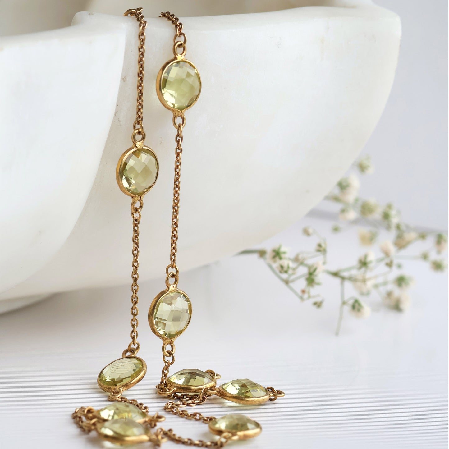 Nysa Citrine Necklace