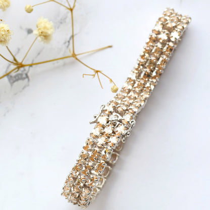 Celeste Morganite Bracelet
