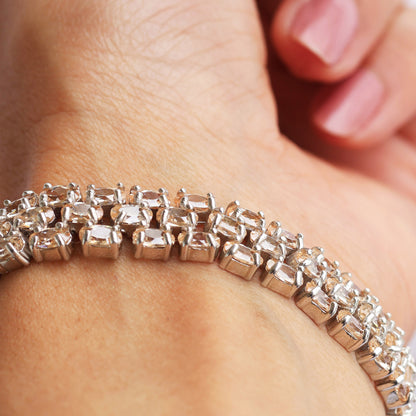 Celeste Morganite Bracelet